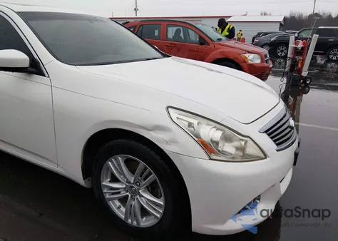 2011 Infiniti G25X z USA, uszkodzony, nr VIN JN1DV6AR2BM450833